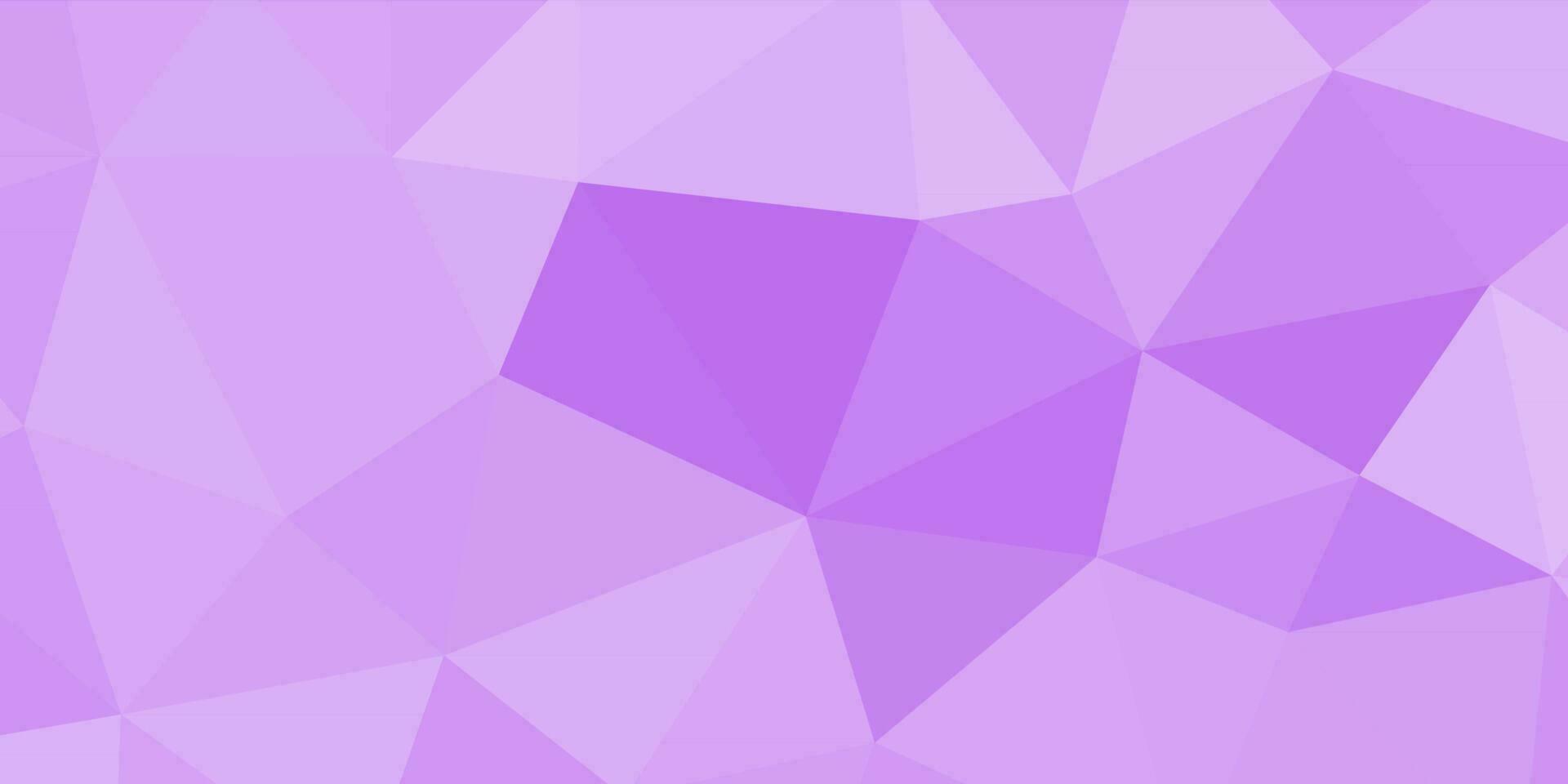 abstract lavender geometric background with triangles vector