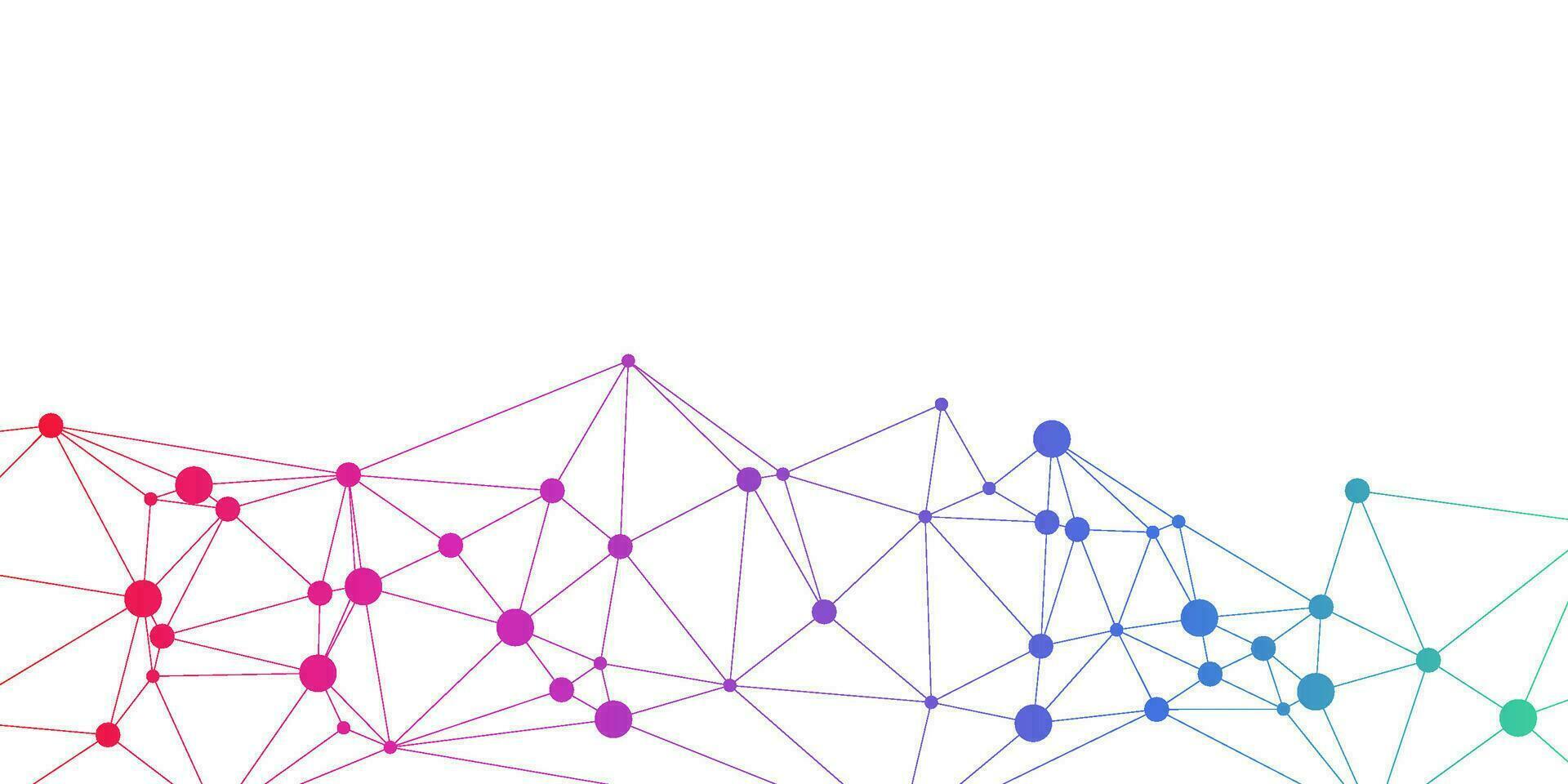 resumen vistoso red antecedentes con conectado puntos vector