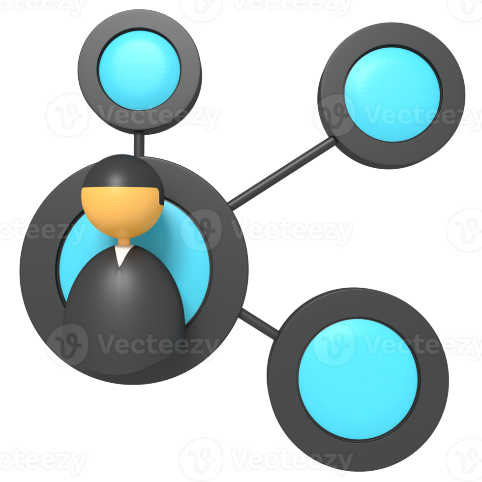 SEO Sharing marketing profile png