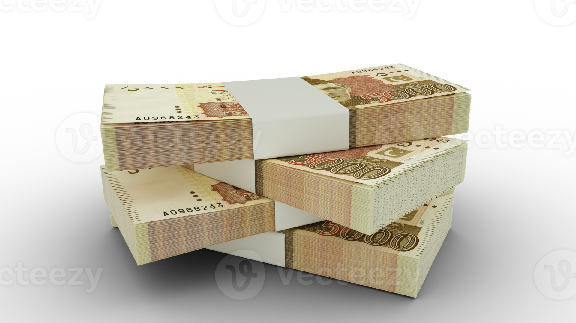 3d Rendering Of Stack Of 5000 Pakistani Rupee Notes Few Bundles Of 3d-rendering-of-stack-of-5000-pakistani-rupee-notes-few-bundles-of