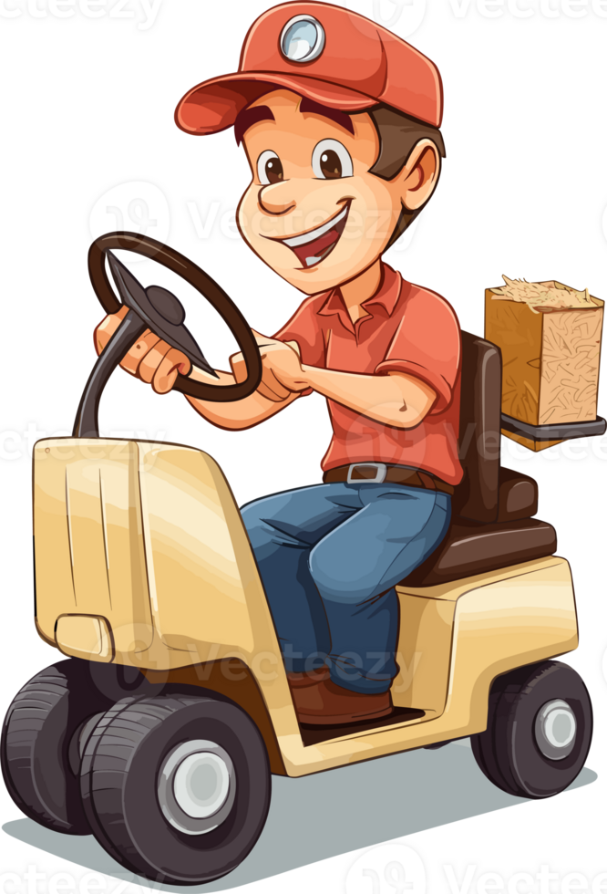 delivery man transparent background png