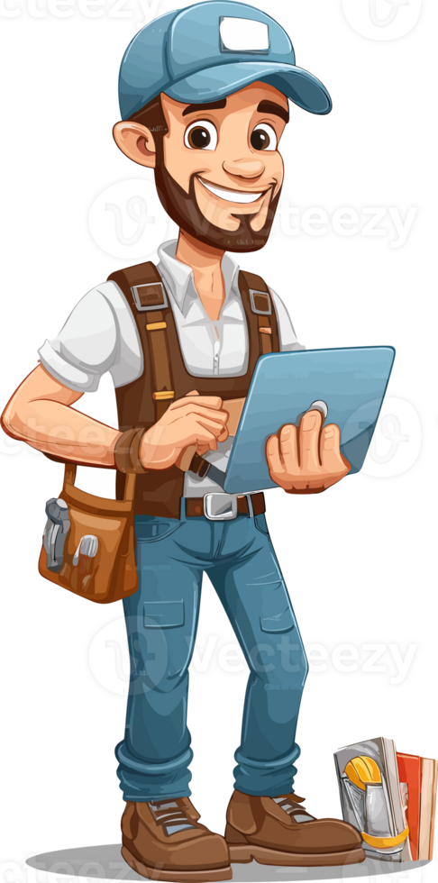 delivery man transparent background png