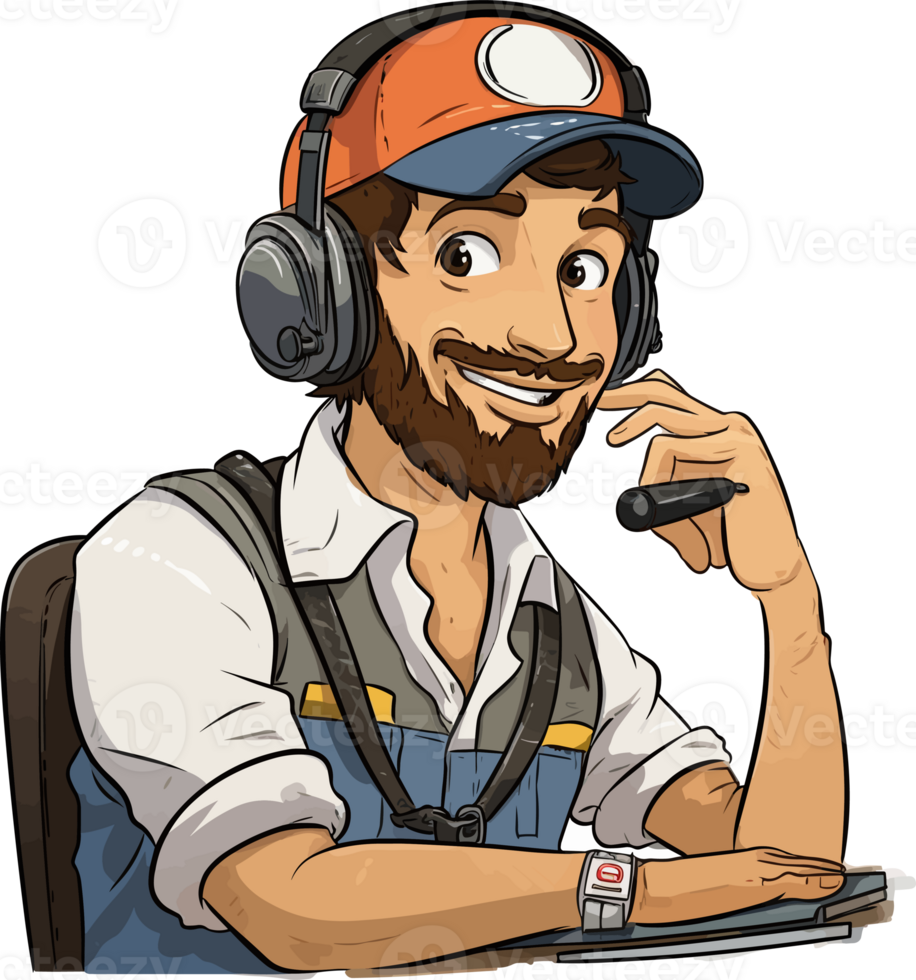 delivery man transparent background png