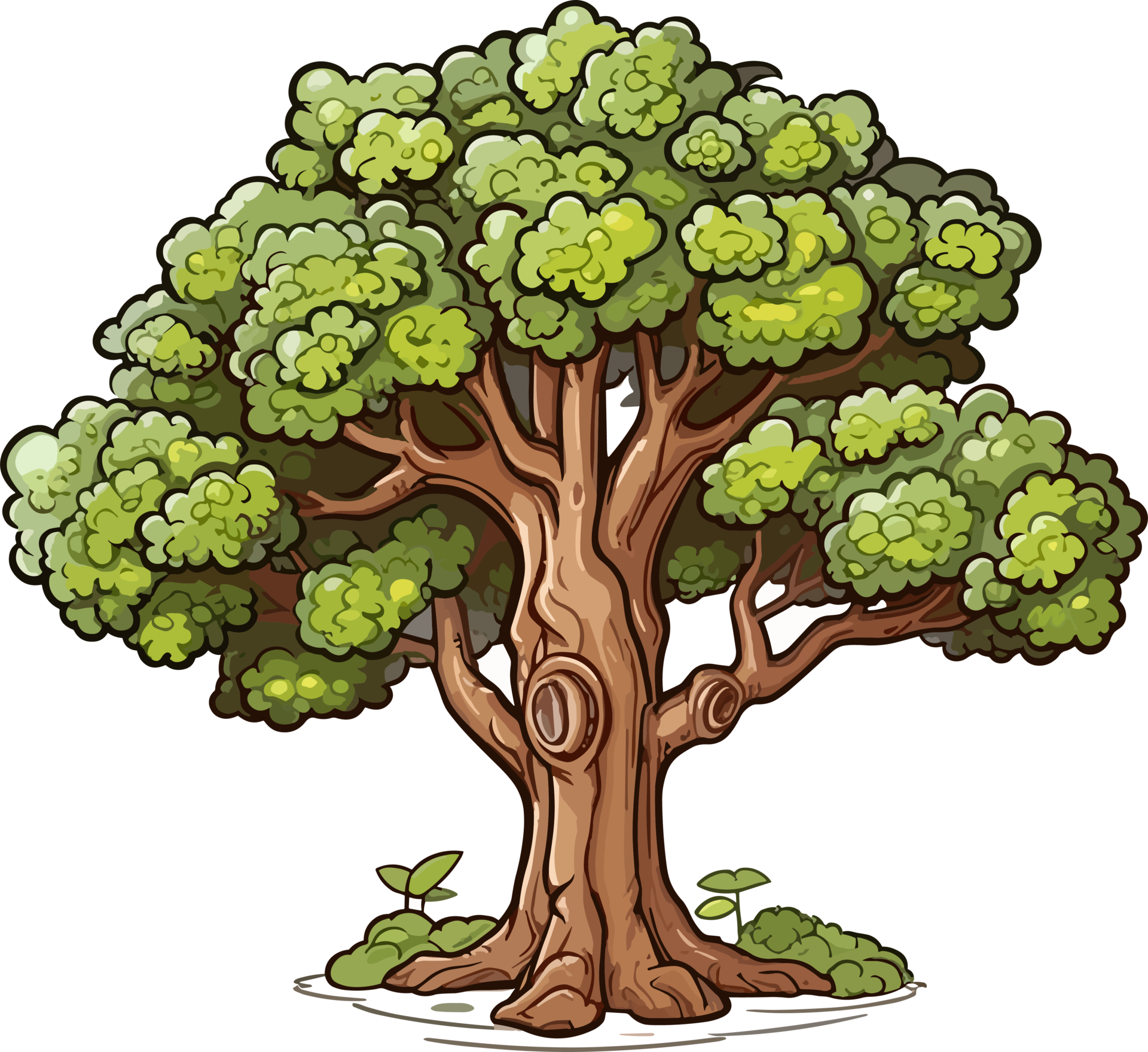 Walnut tree ,Lonely big walnut tree 24678966 PNG