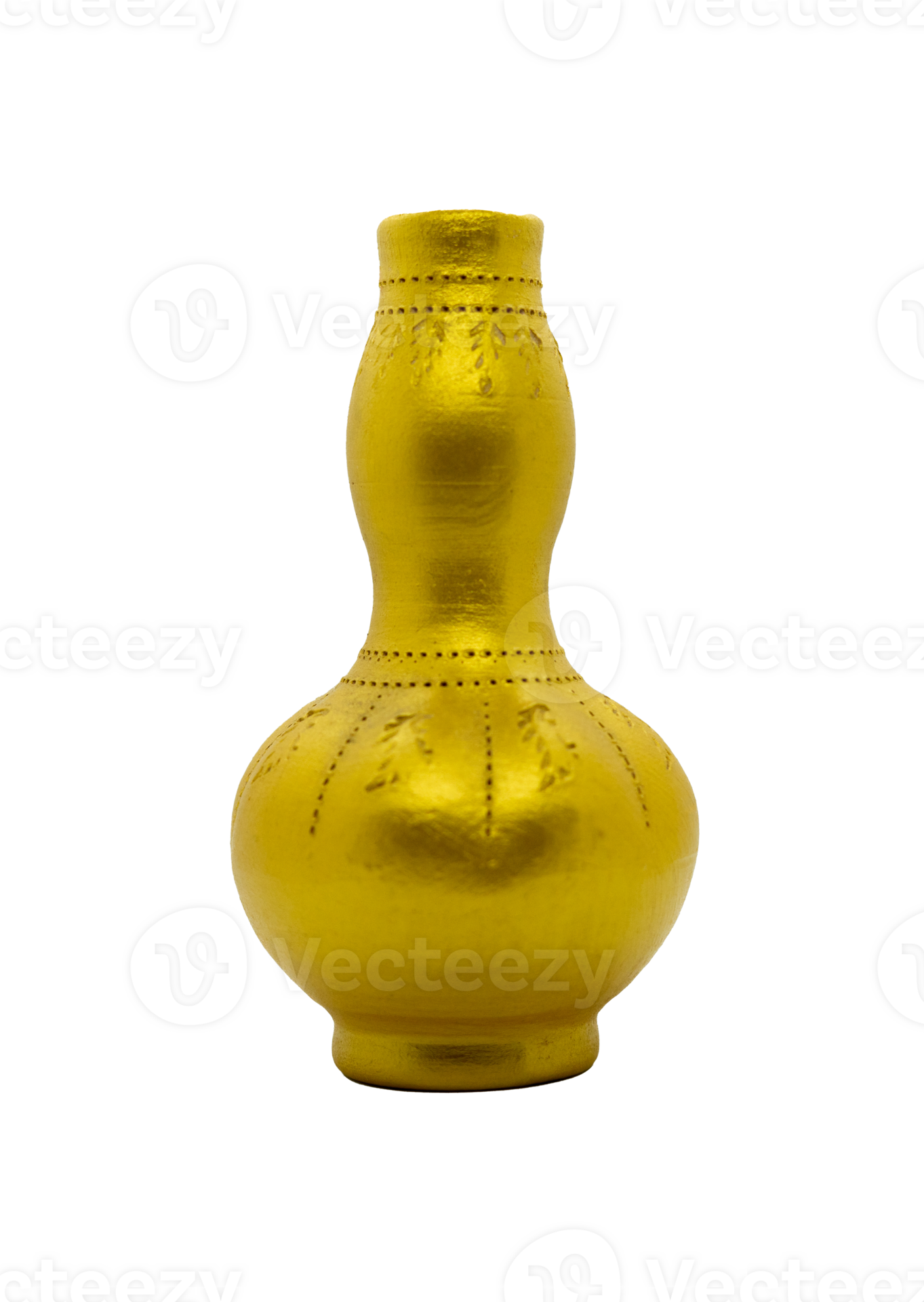 golden vase isolated 24679244 PNG