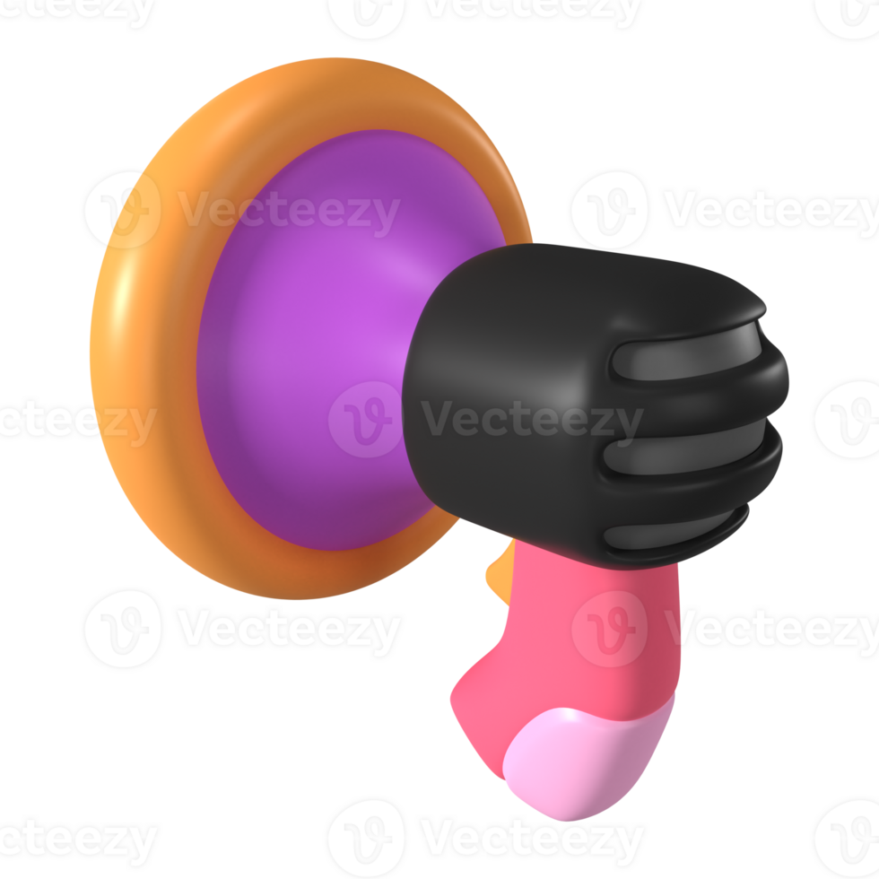 Promotion Speaker 3D Illustration Icon png