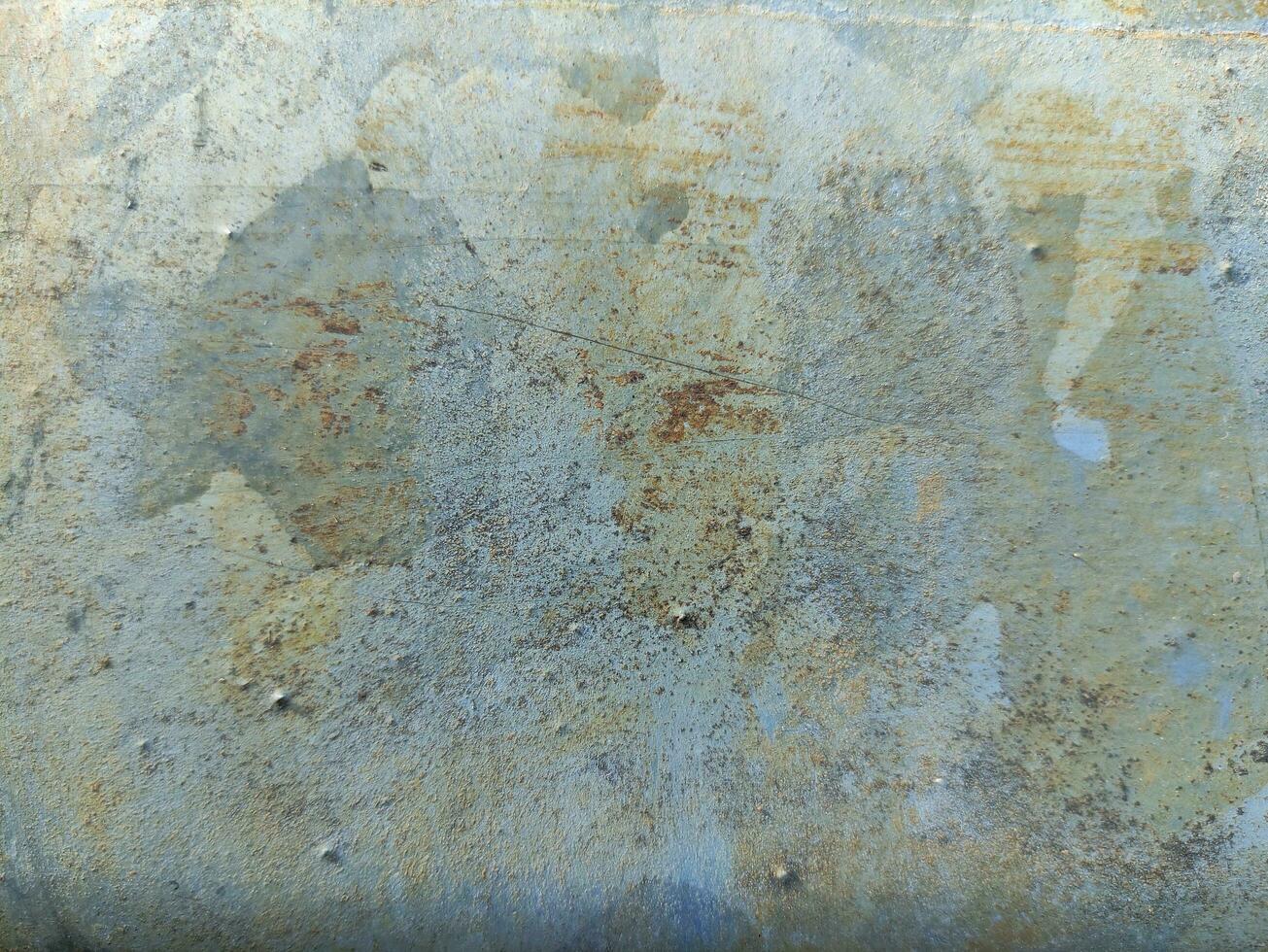 Grunge metal background and texture with scratches and cracks. Rusty metal background. Abstract background and texture for design. photo