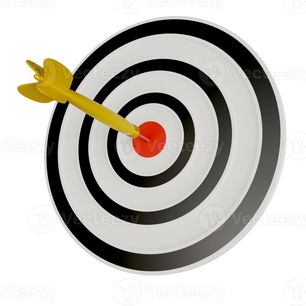 Arrow hits target board. business symbol target audience, selecting a target audience for business png
