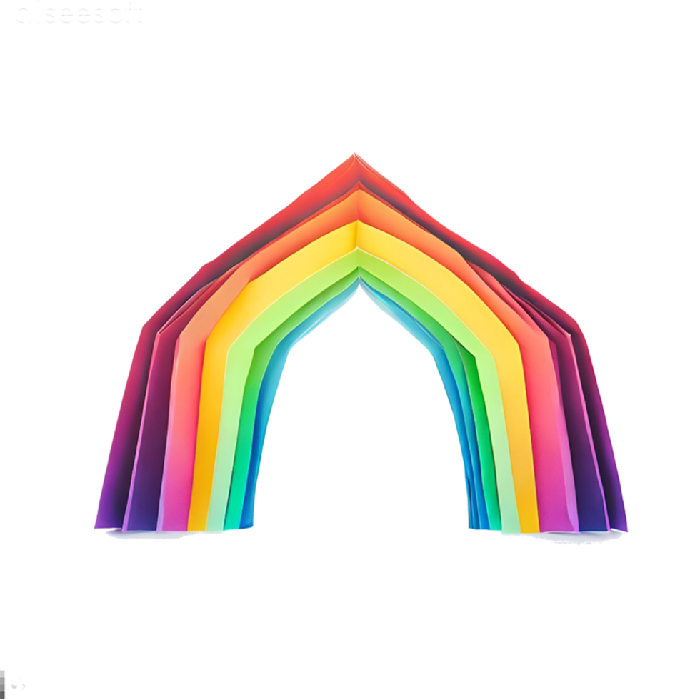 colorful rain bow png