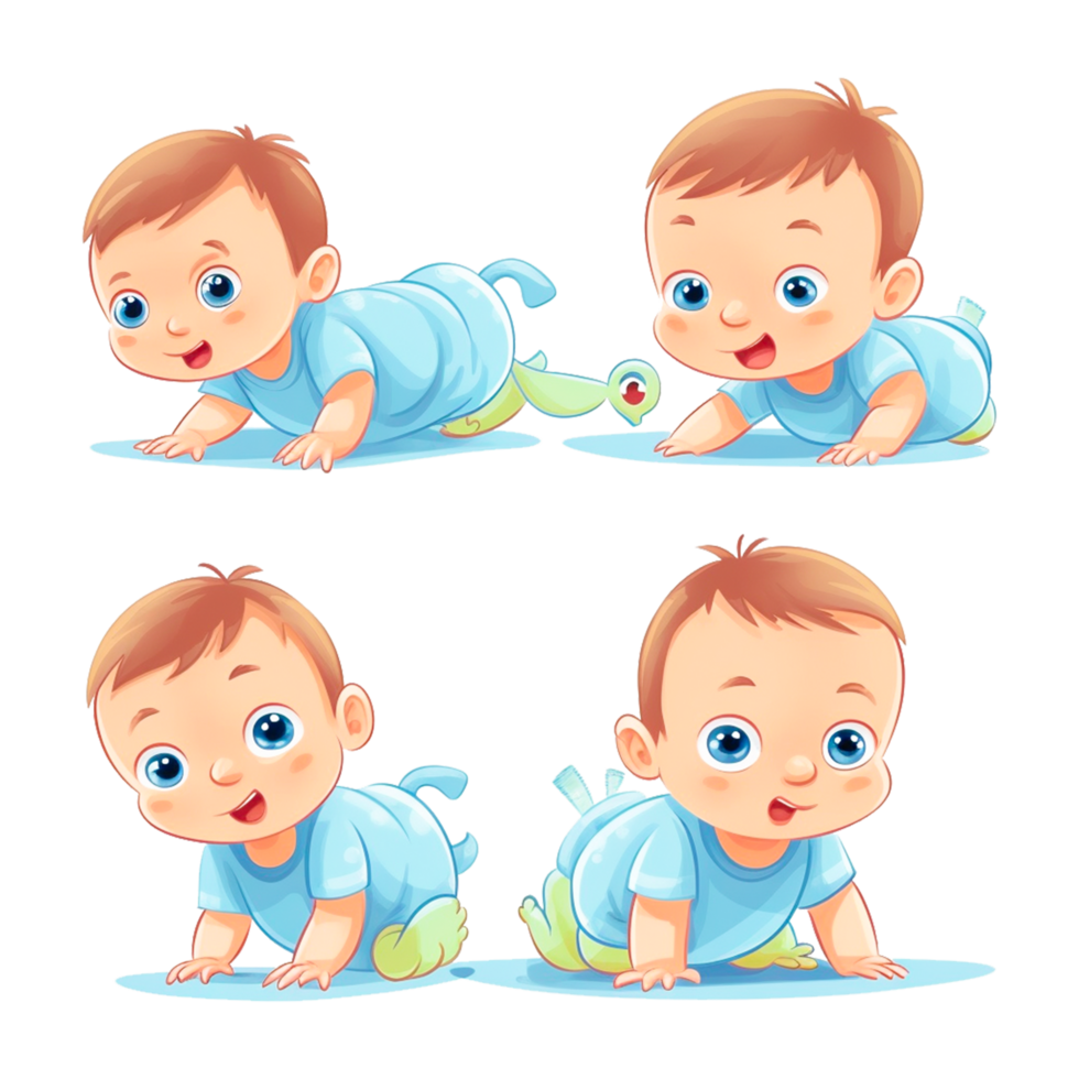 Cartoon baby funny, png