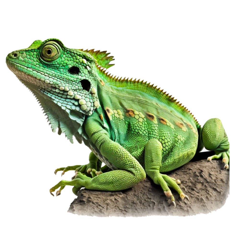 Green wildlife lizard, branches, wild animals, chameleon png