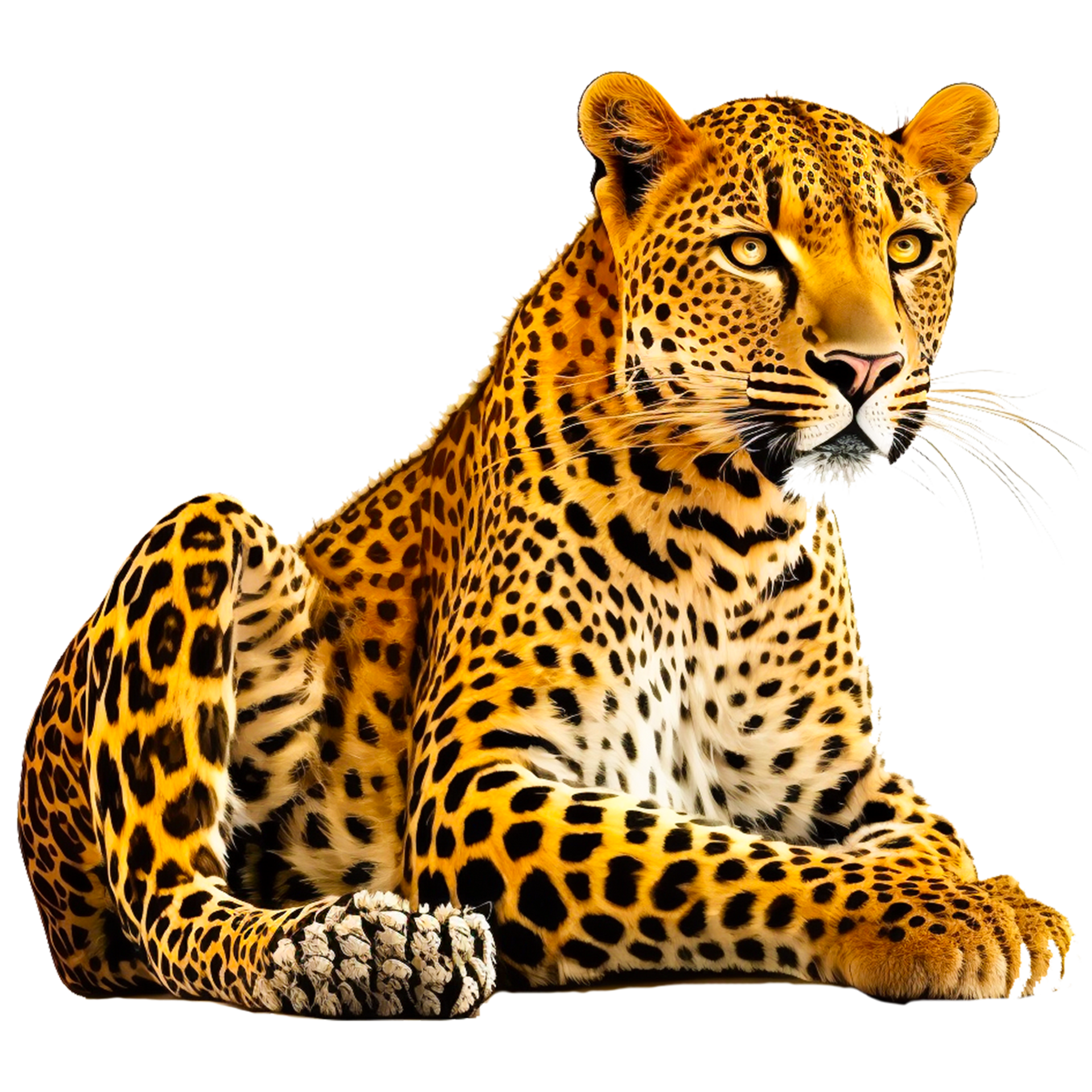 Leopard, animal, leopard png Ai Generative 24680910 PNG