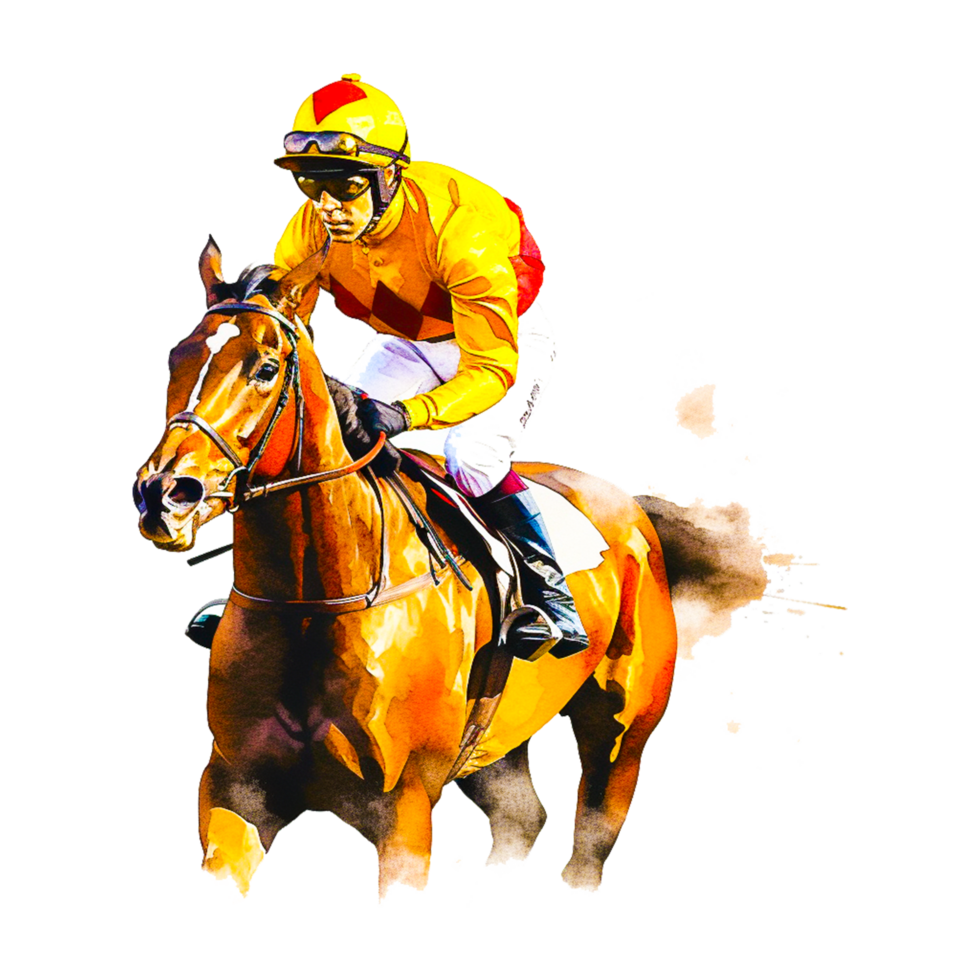Horse Riding PNG Ai Generative 24680972 PNG