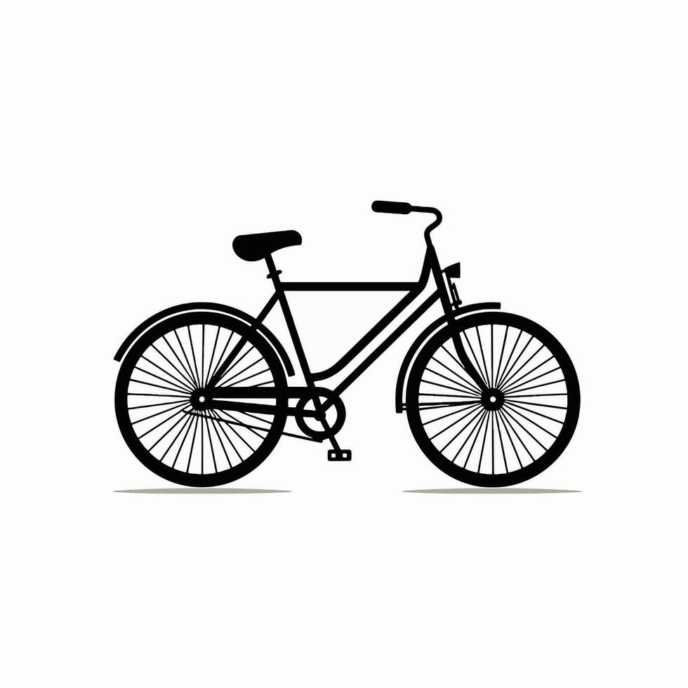 bicicleta icono diseño bicicleta ilustración vehículo dibujos animados vector gráfico