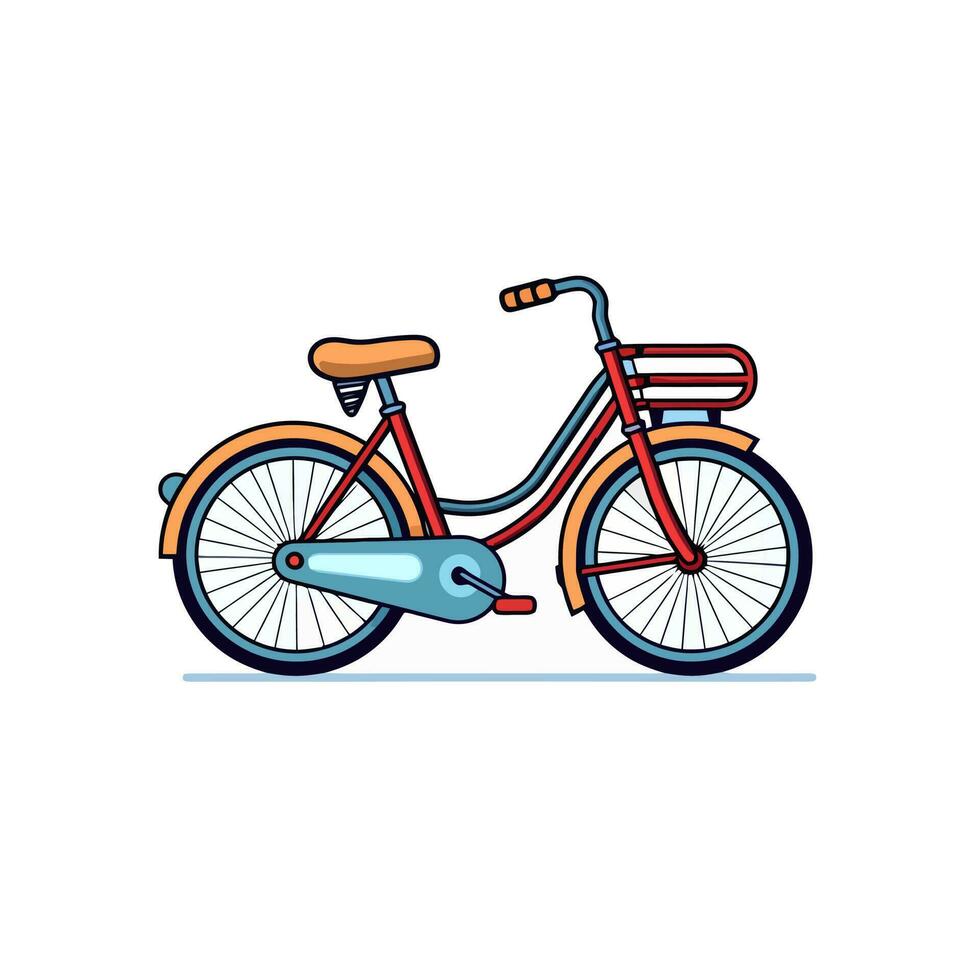 Bike icon design bicycle illustration vehicle cartoon vector graphic