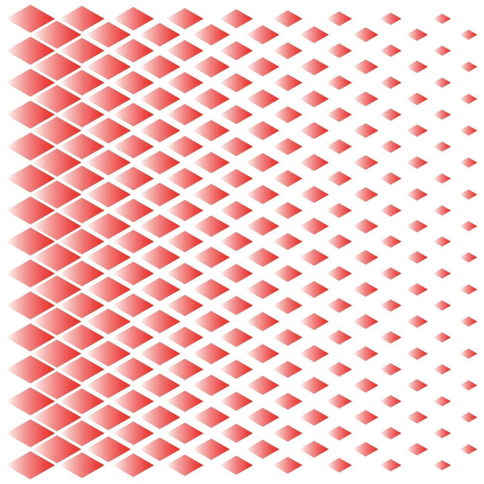 Red rhombus design on white background vector