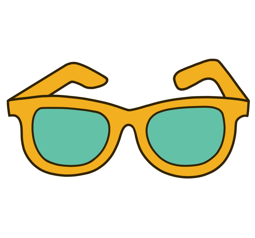 summer beach sunglasses png