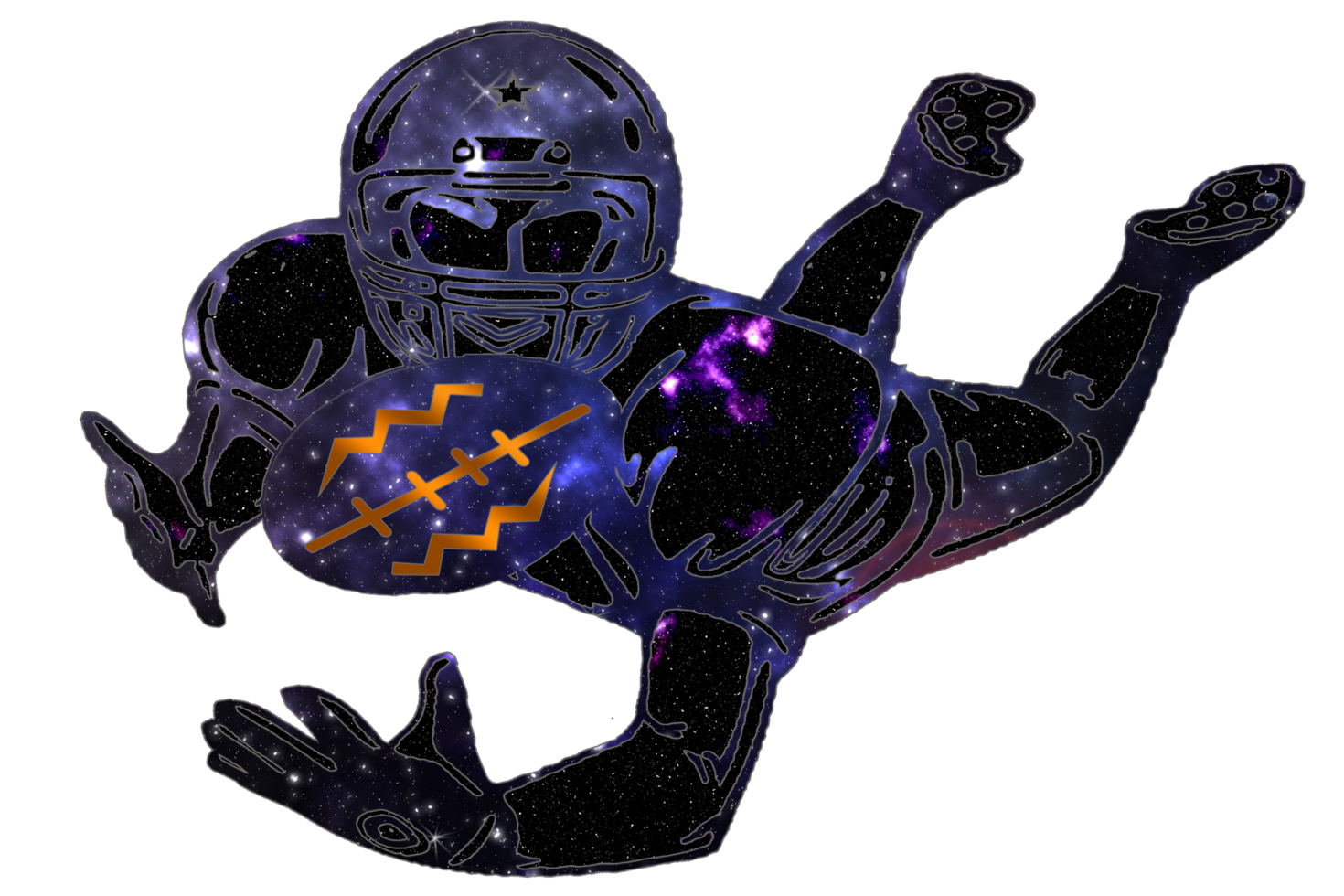 icon player football jump catch ball png