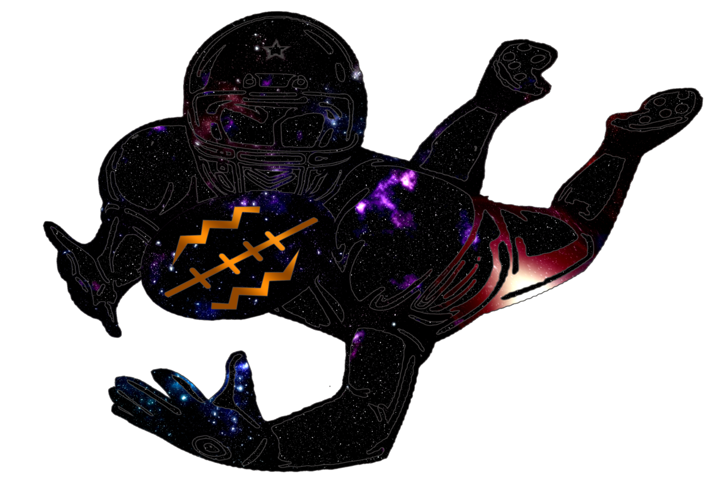 icon player football jump catch ball png