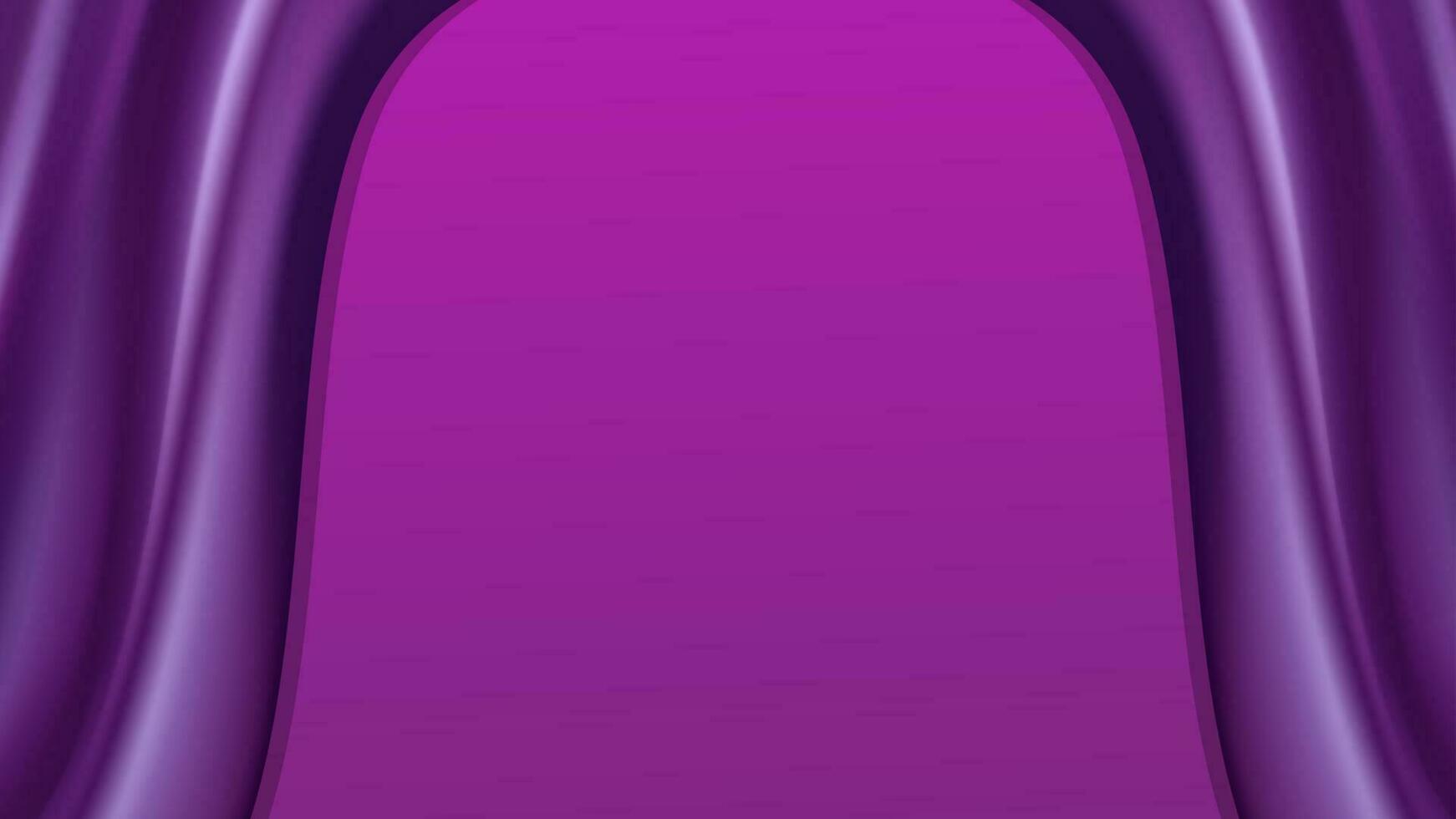 abstract background luxury purple cloth or liquid wave or wavy folds of grunge silk texture satin velvet background vector