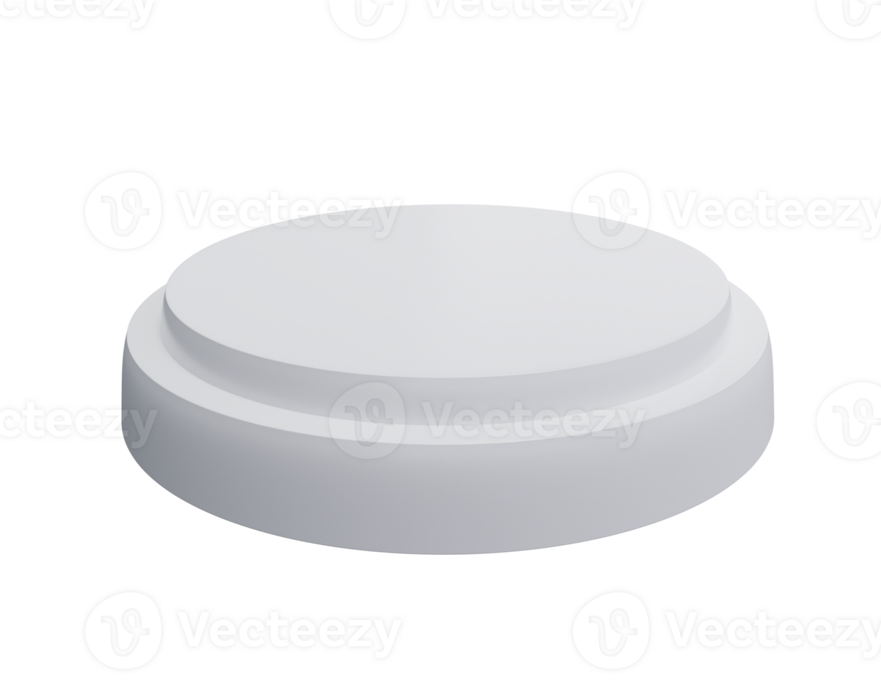 minimalistische ronde podium en tafereel met 3d renderen abstract achtergrond samenstelling, illustratie bespotten omhoog van geometrie platform vorm voor Product Scherm. geïsoleerd transparant PNG achtergrond