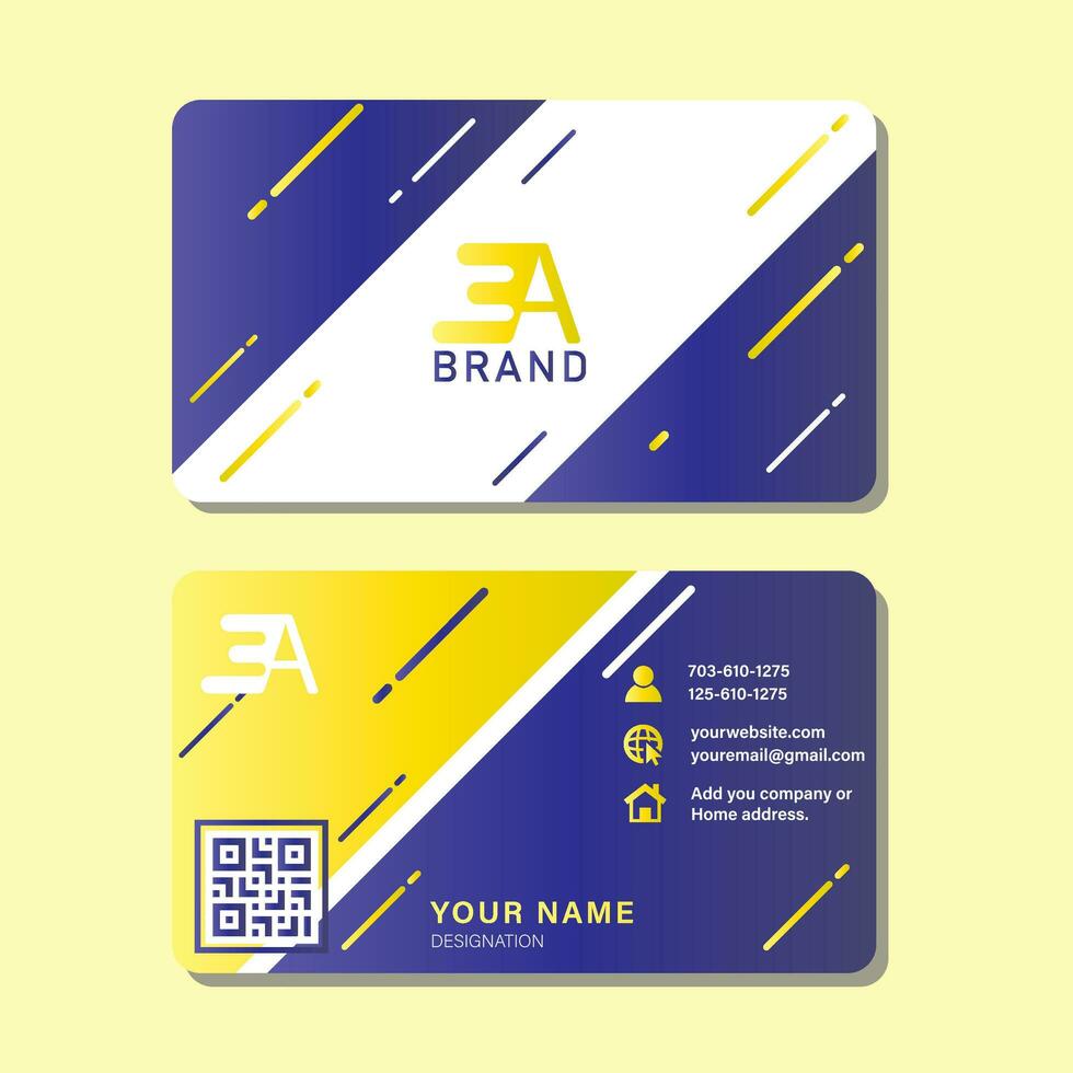 Business Card Template vector