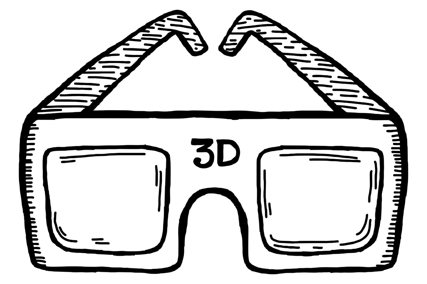 cinema cartello icona - 3d film png