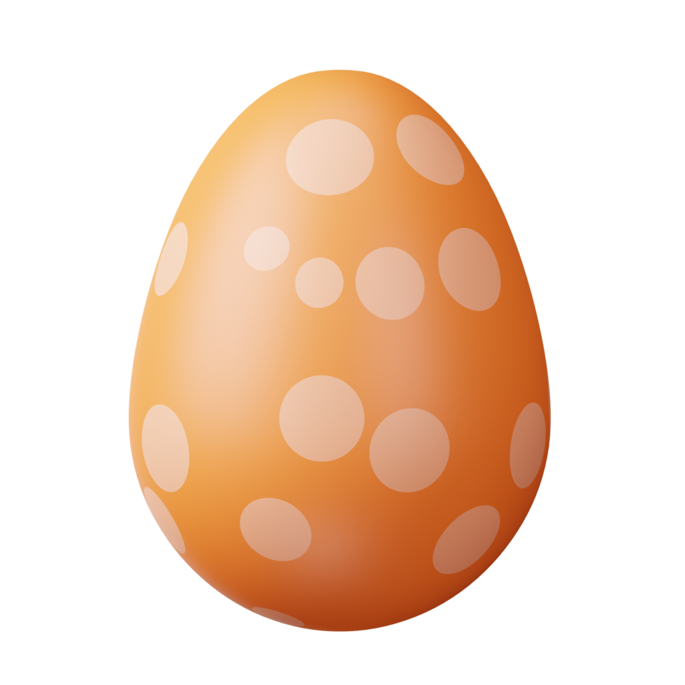 3d Symbol Ei Ostern Tag Illustration Konzept Symbol machen png