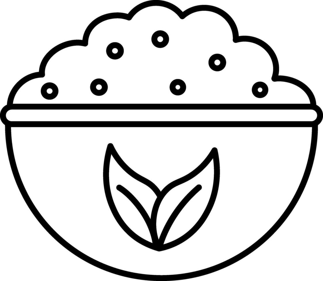 Vegan Food icon vector