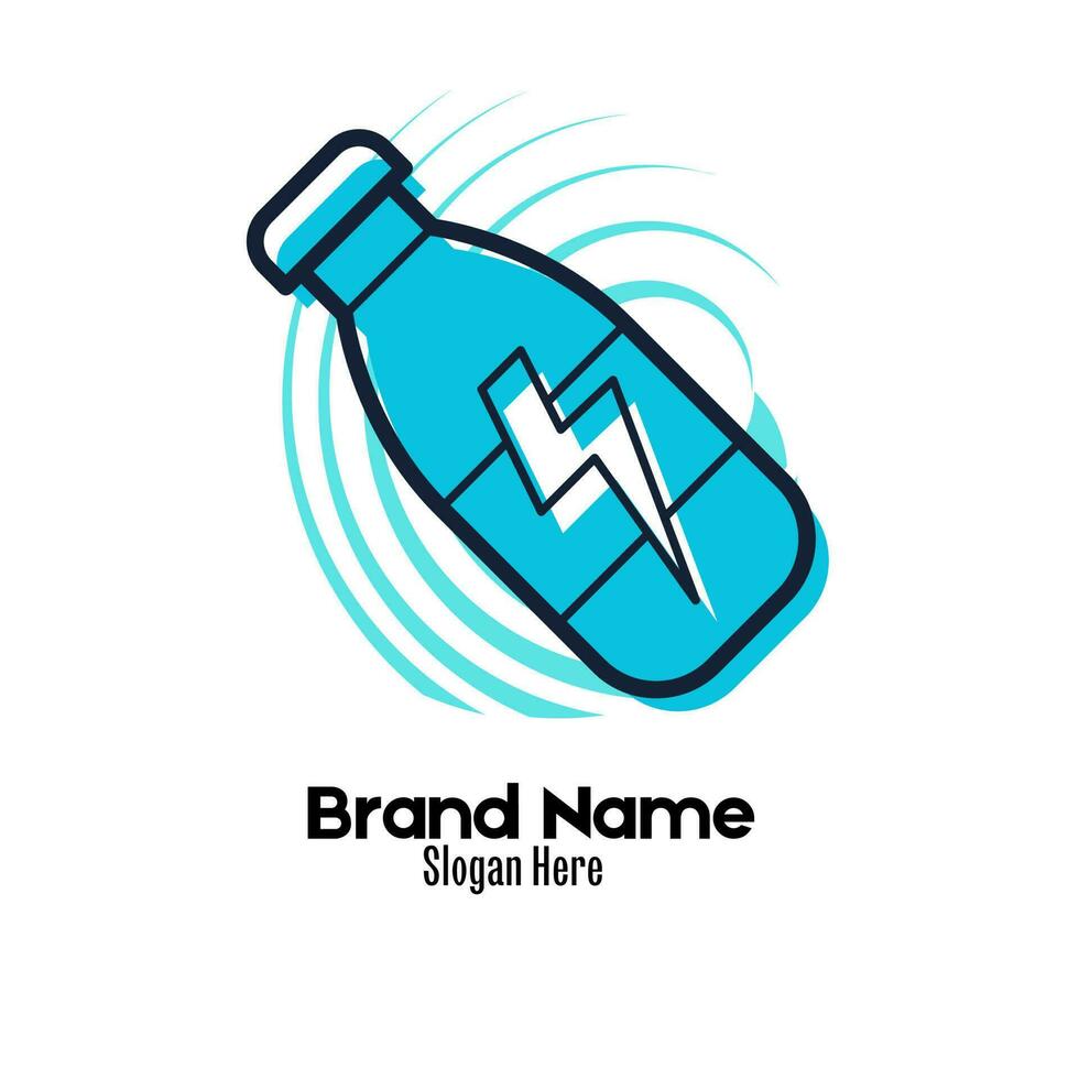 Beverage logo vector design illustration