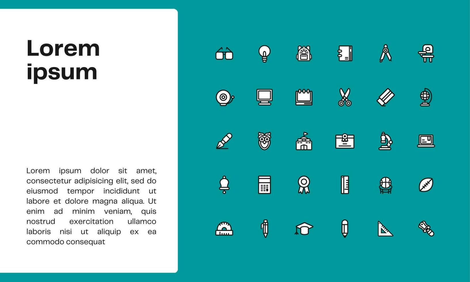 Business presentation template infographic vector design