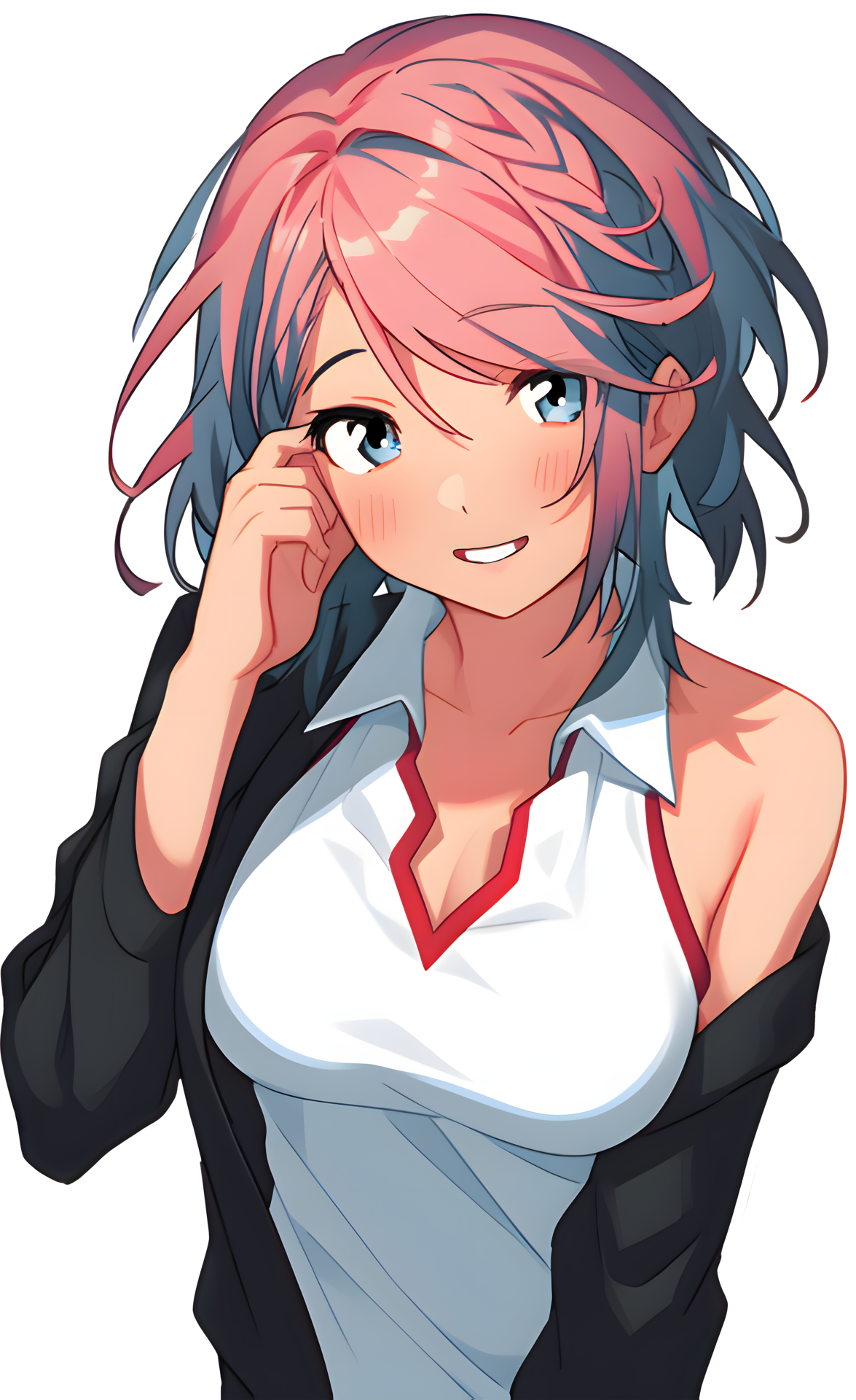 Ai Generated - Anime Girl - Transparent Background 24684165 PNG