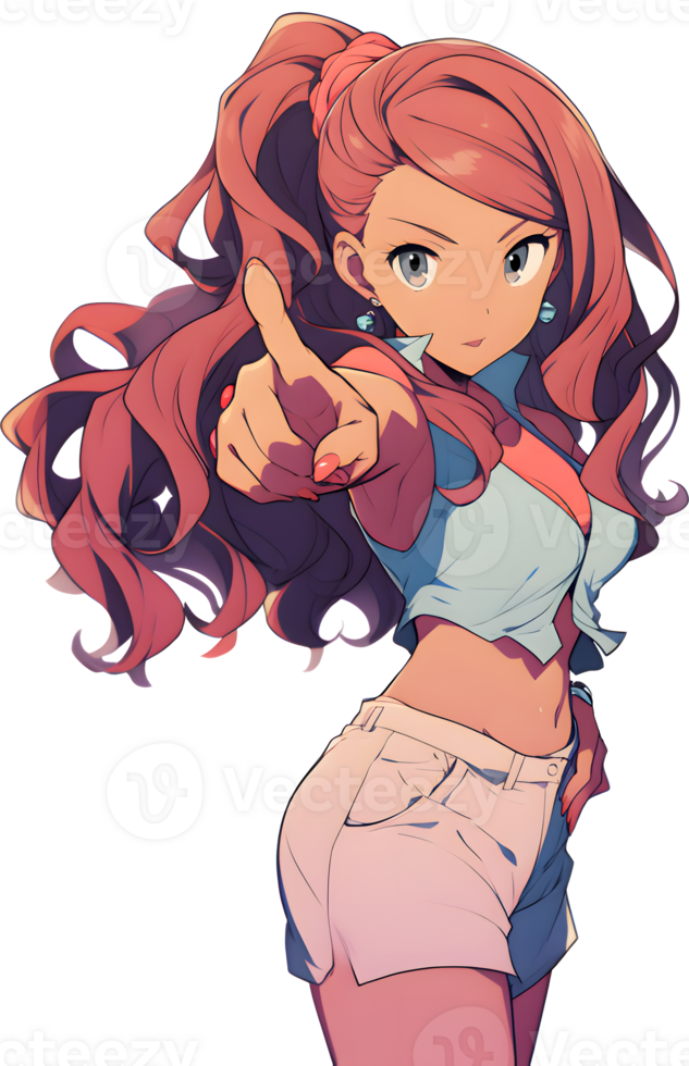 - Anime Girl - Transparent Background png