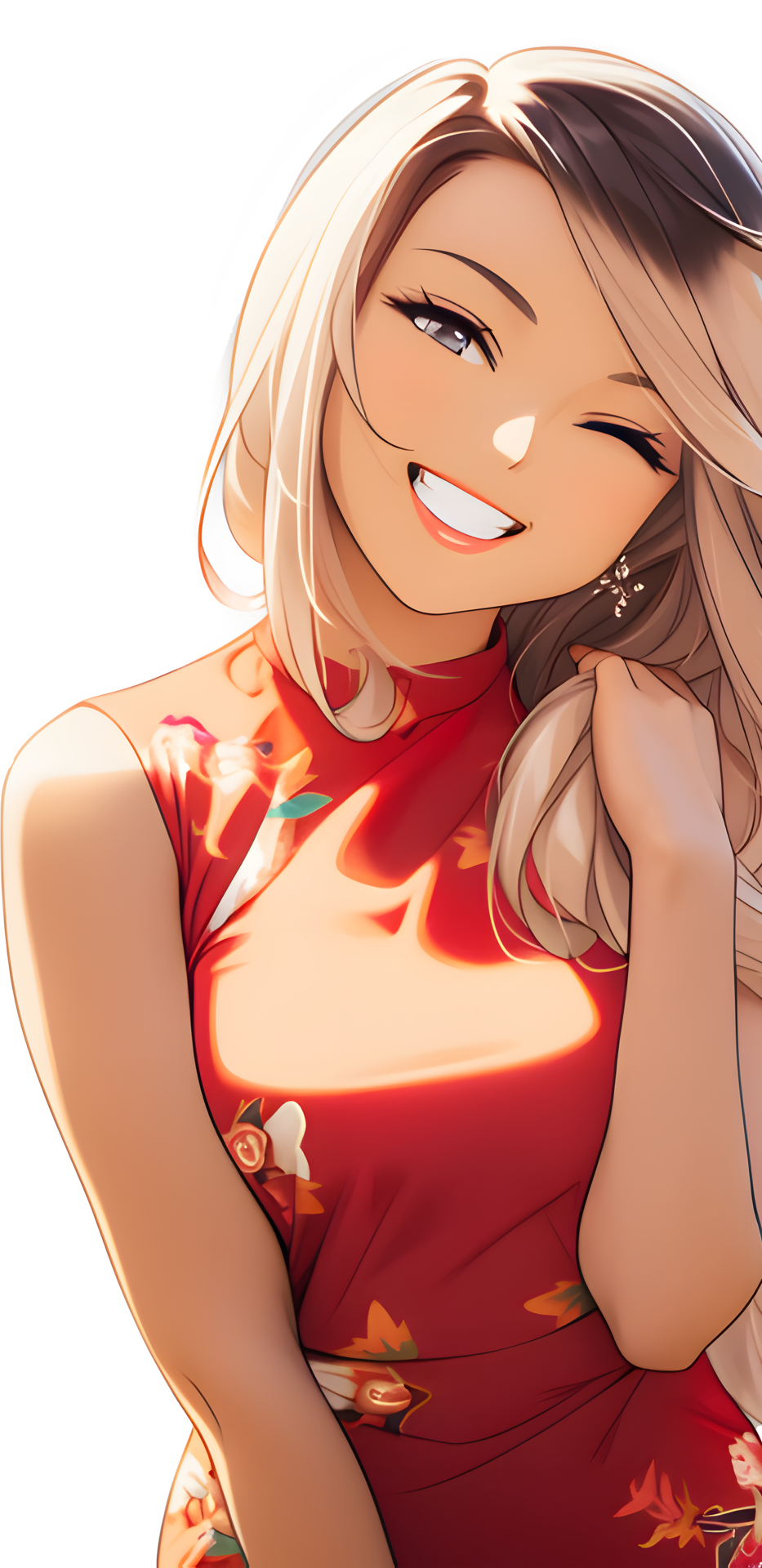 Ai Generated - Anime Girl - Transparent Background 24684165 PNG