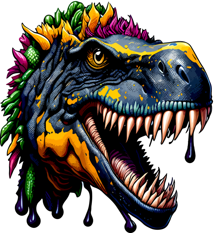 Tyranosaurus Rex Sticker with png