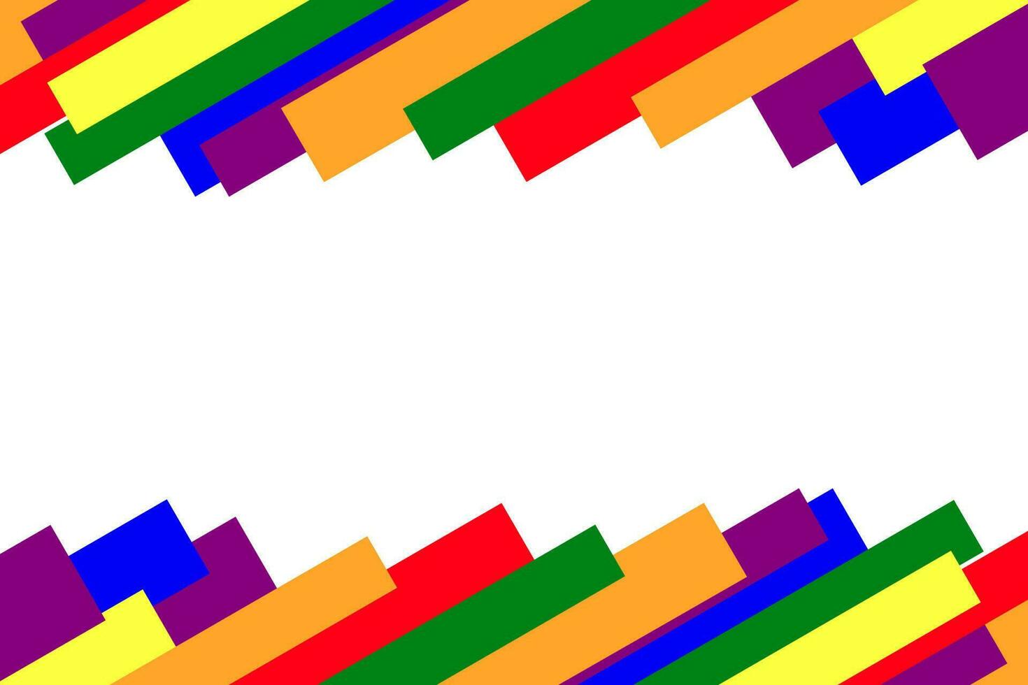 LGBT rainbow pride stripe background with copy space. color symbol for pride month.vector illustration. vector