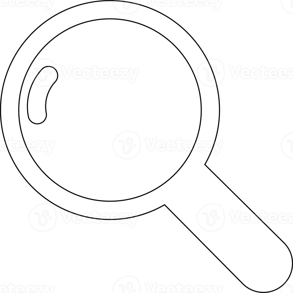 Magnifying glass search clearance design. 24684540 PNG