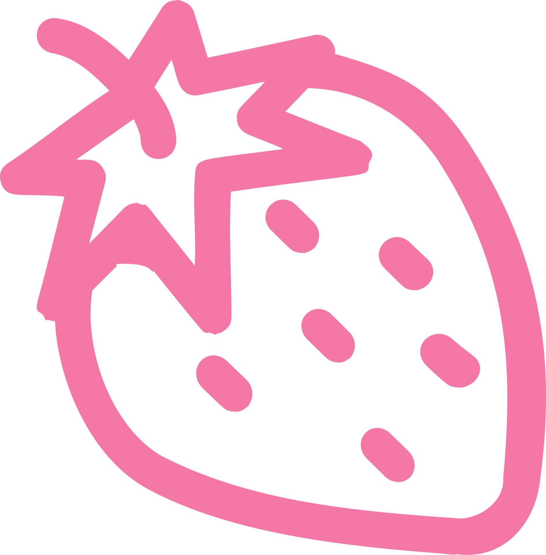 Strawberry drawing for design decoration. 24684560 PNG