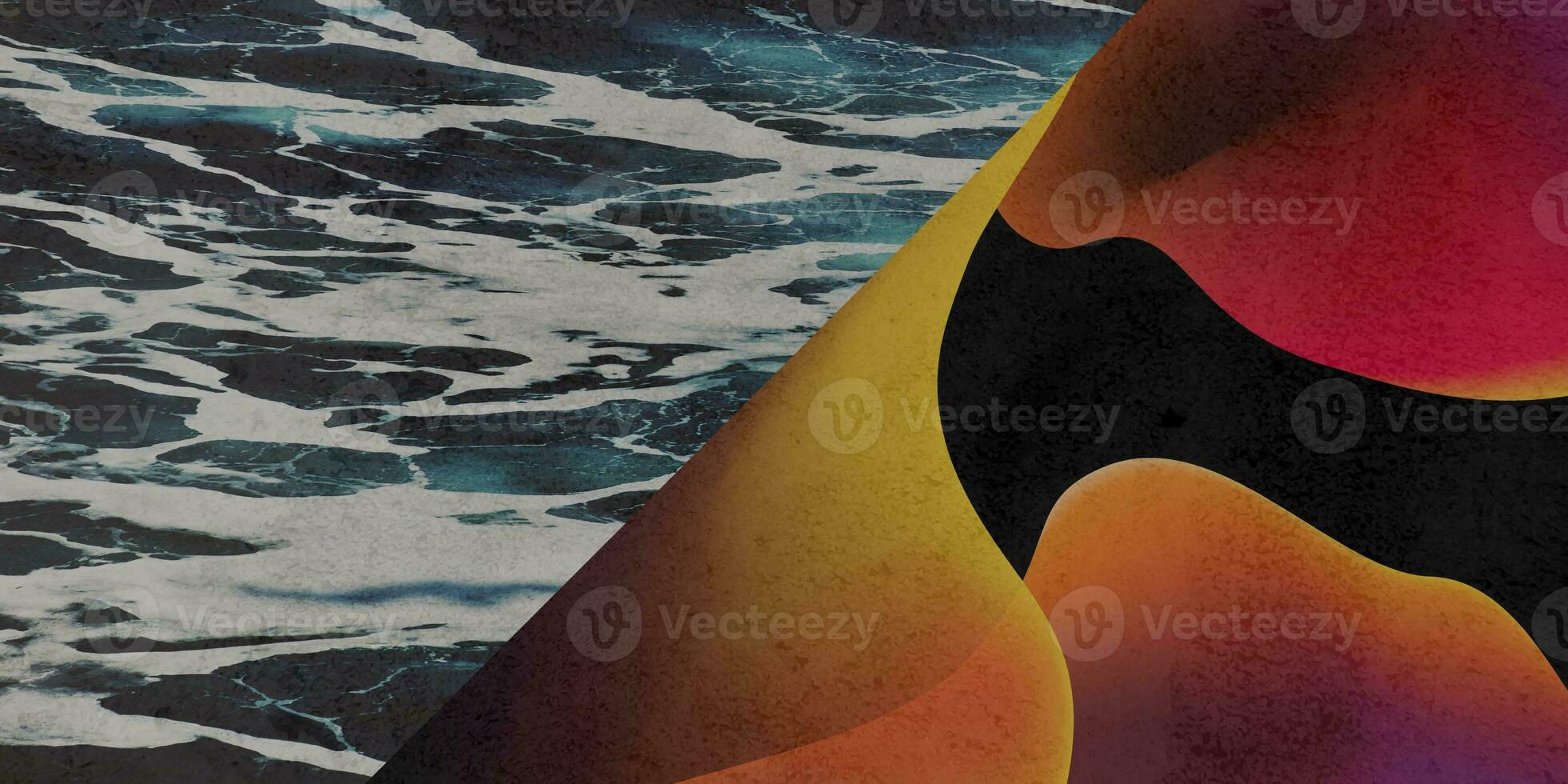 Circle and sphere patterned texture background photo