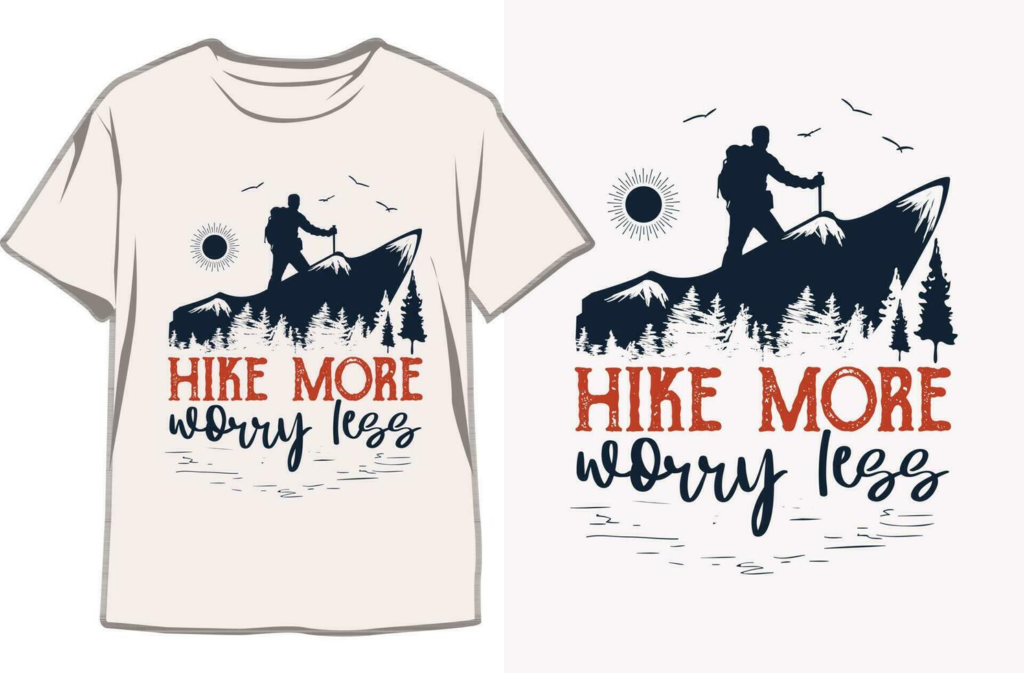 Designing the Ultimate Camping T-Shirt. Camping T shirt Design Vector Graphics