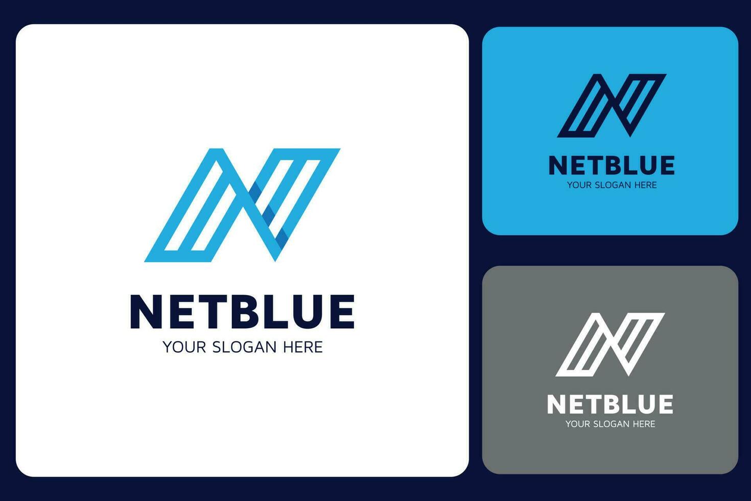 N Letter Logo Design Template vector