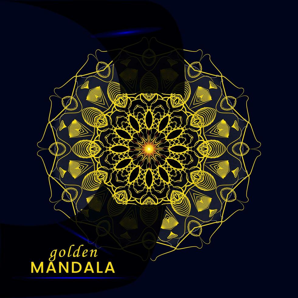 mandala modelo para textil a impresión Listo vector