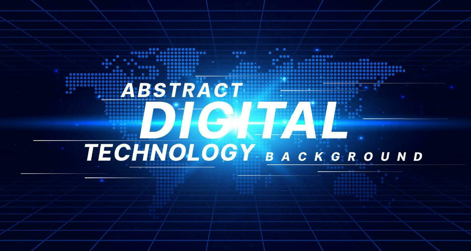 Digital technology speed internet network connection blue background, abstract cyber world map information, connect communication, innovation vr metaverse futuristic tech, Ai big data illustration 3d vector