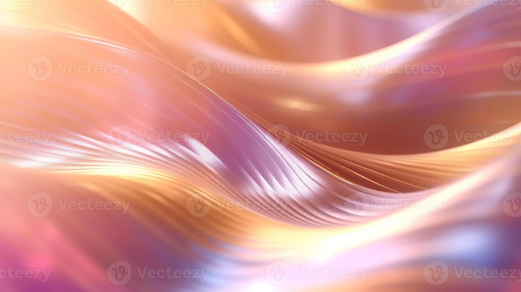 Rose Gold Bokeh Shiny Abstract Background. photo