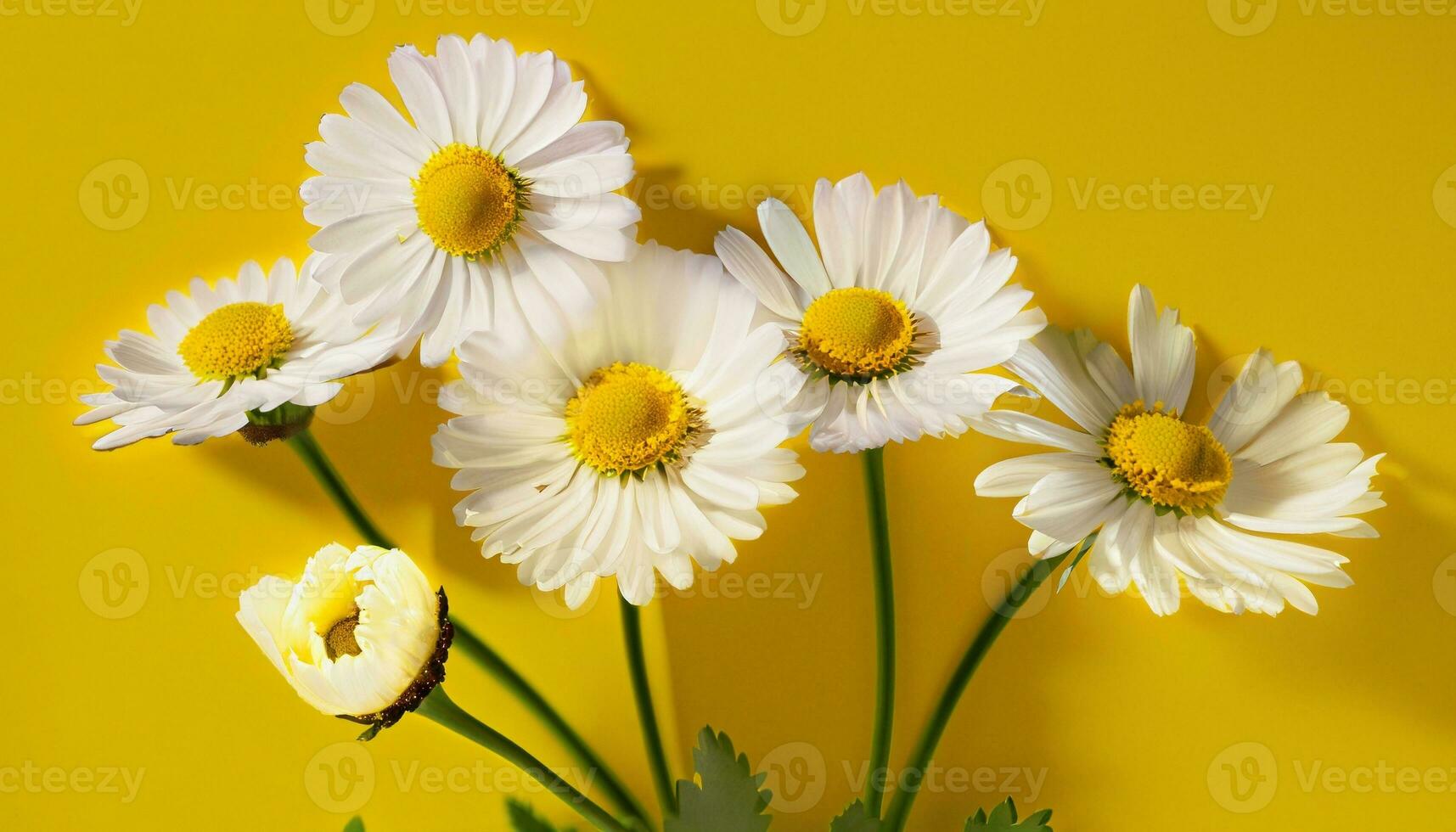 Flower with text space photo