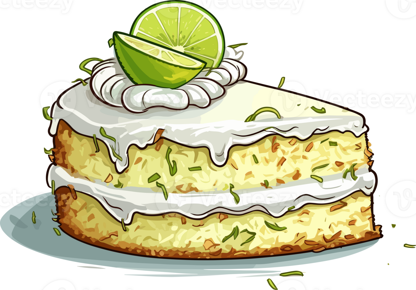Cartoon Cake , illustration, Cute Design, Tshirt png
