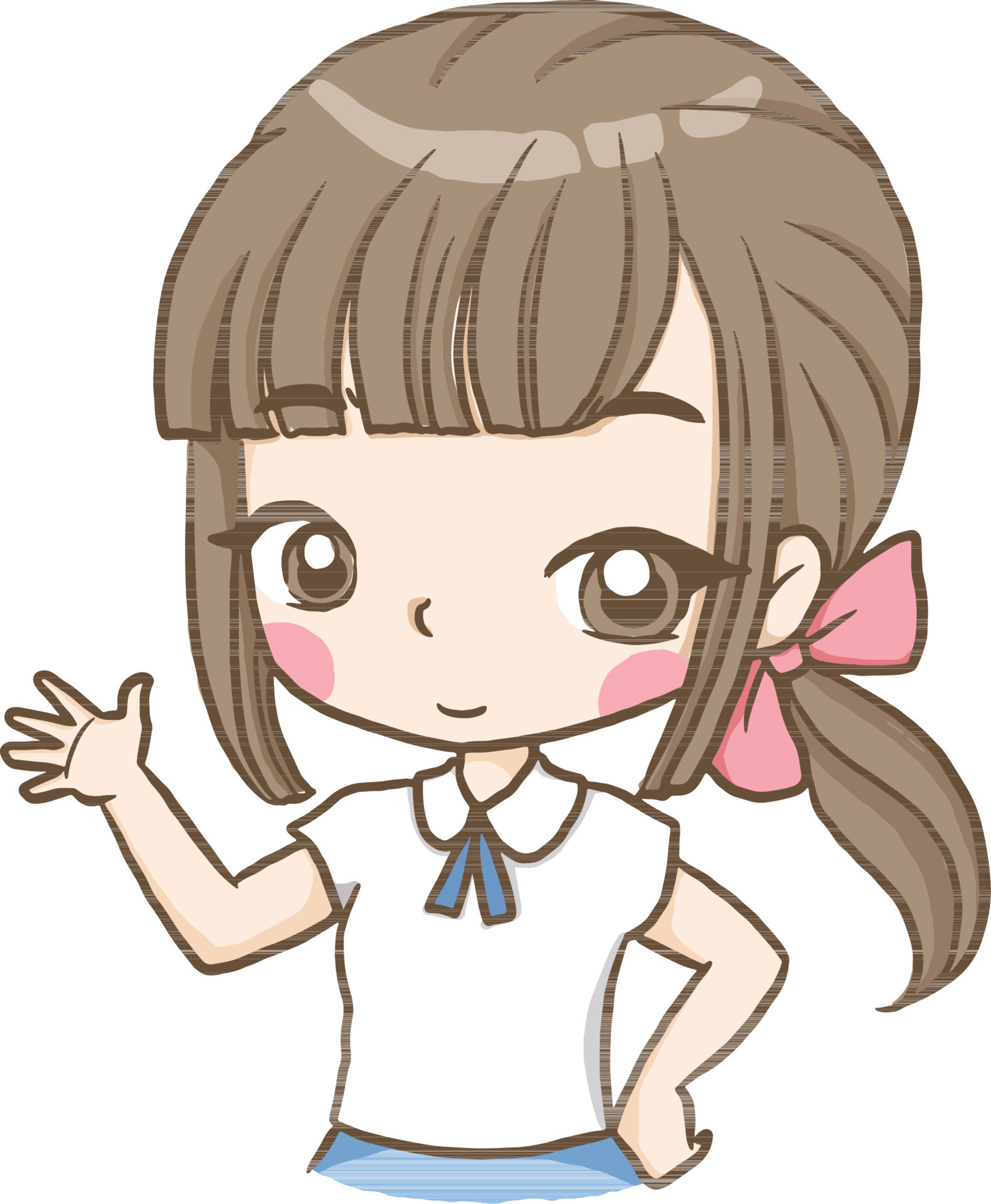 Girl schoolgirl uniform anime art HD phone wallpaper  Peakpx