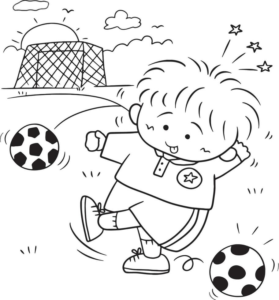 cartoon doodle kawaii anime coloring page cute illustration drawing clip art character chibi manga comic vector