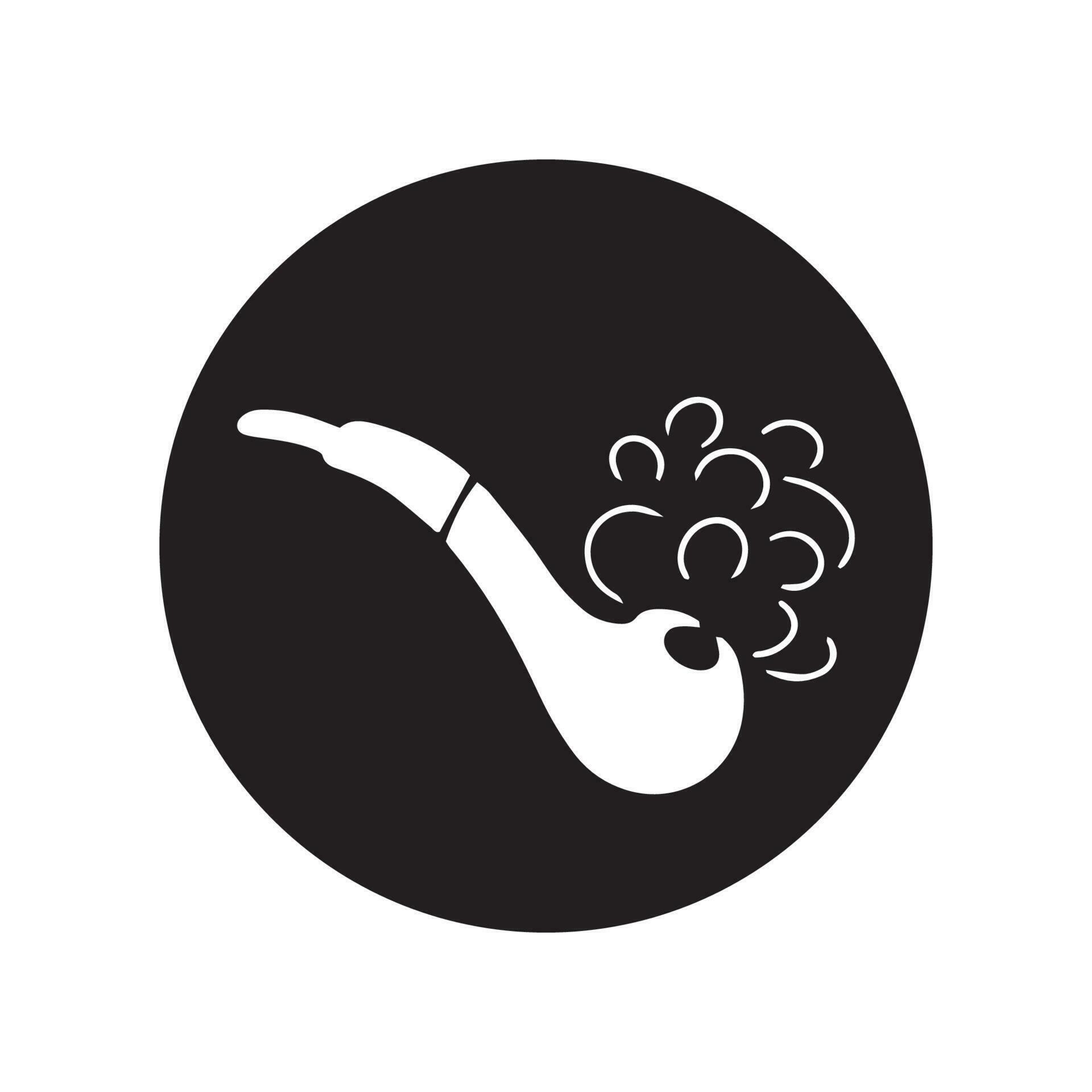 smoking pipe icon clipart logo 24692996 Vector Art at Vecteezy
