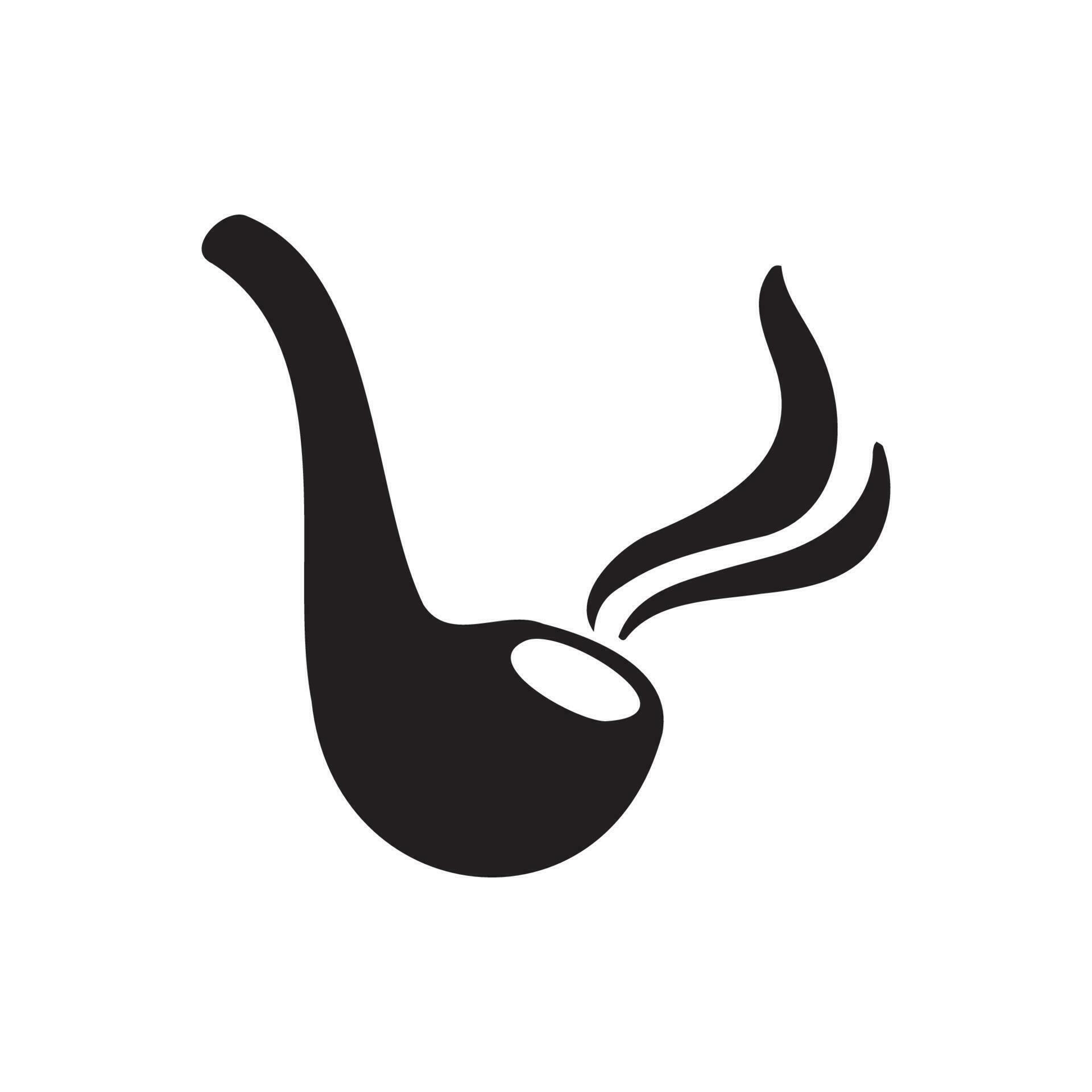 smoking pipe icon clipart logo 24693019 Vector Art at Vecteezy